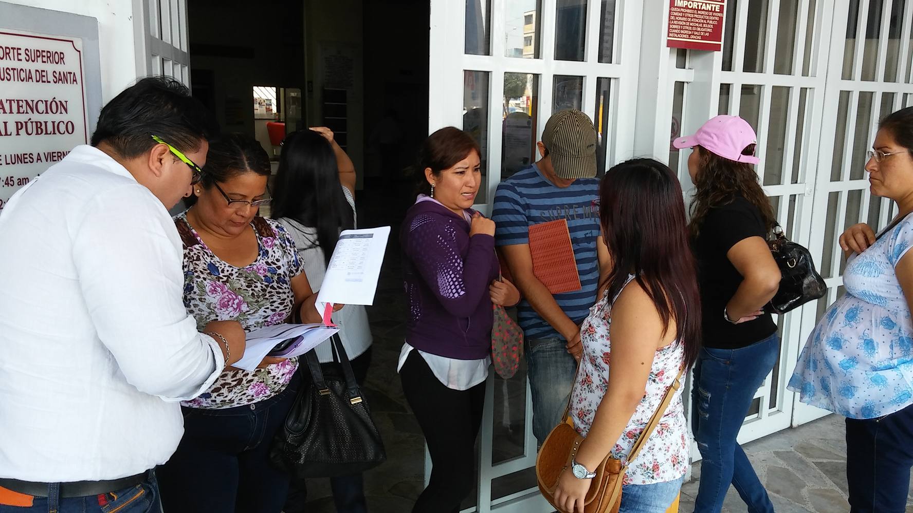 Chimbote: Más de 2 mil 500 expediente judiciales estancados por huelga en la Corte del Santa