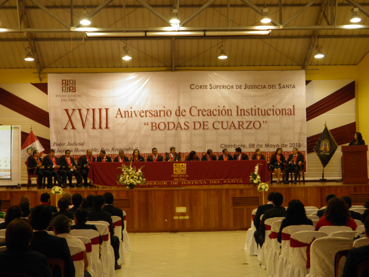 Corte Superior del Santa celebra sus 18 años con una carga procesal de 67 mil expedientes 