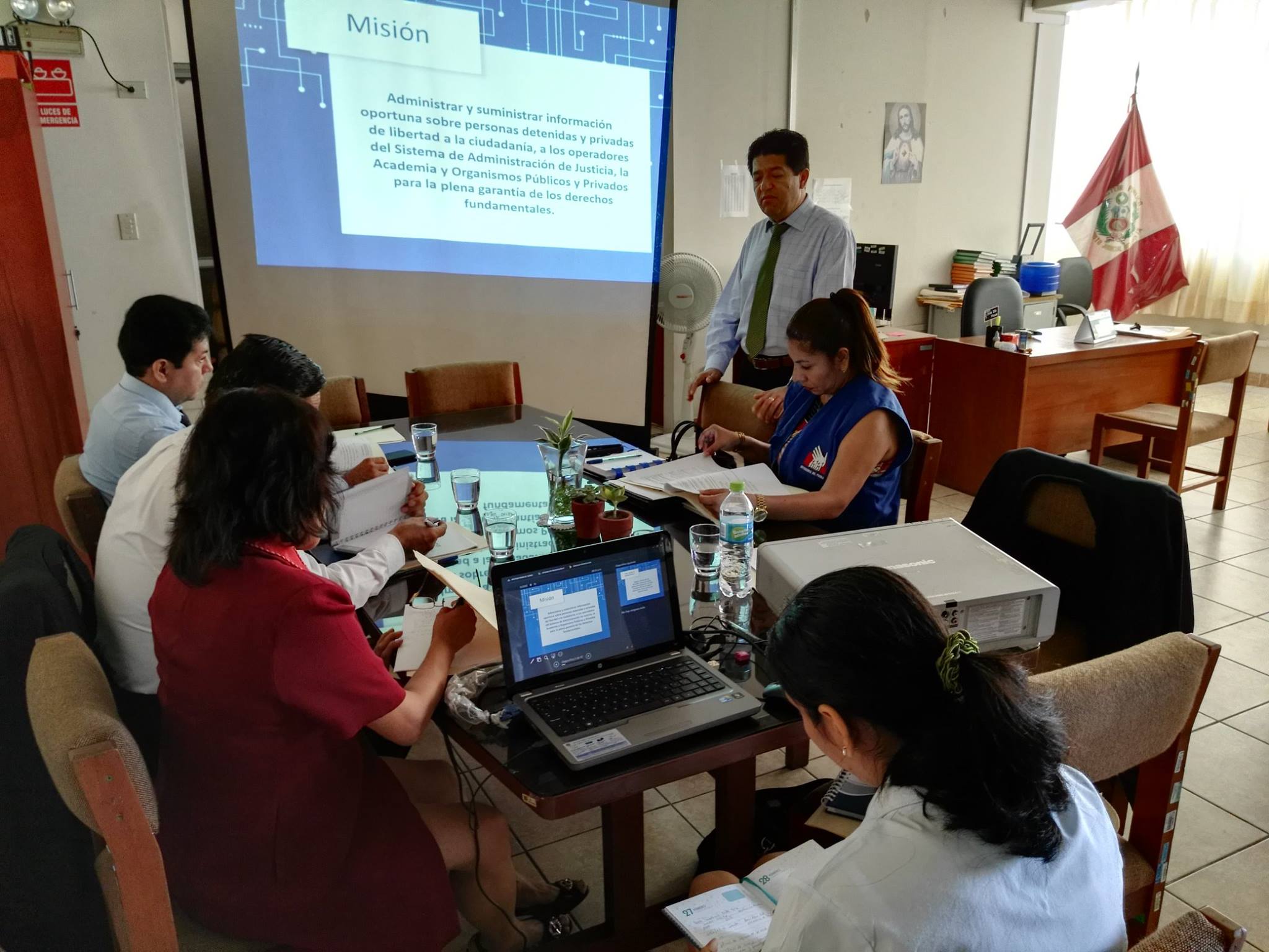 Corte del Santa participó en reunión del Registro Nacional de Detenidos y Sentenciados