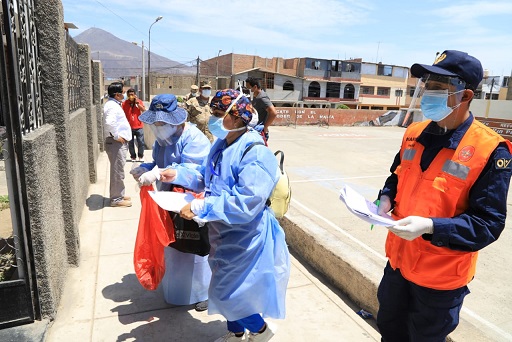 Operación “Tayta” interviene viviendas en varios sectores de Chimbote