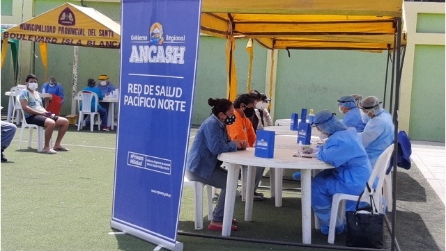 Chimbote: 45 vecinos del pueblo joven El Porvenir dieron positivo al covid-19