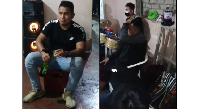 Intervienen a “covidiotas” celebrando con chancalatas en vivienda de Chimbote
