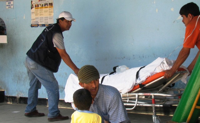 Obrero recibe un balazo en el rostro en fiesta con "chancalata" en PPAO