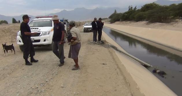 Chimbote: Joven pierde la vida al caer con su motocicleta a un canal de regadío en Cascajal