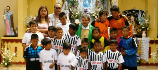 Huarmey: Primer campeonato de niños en parroquia de Culebras