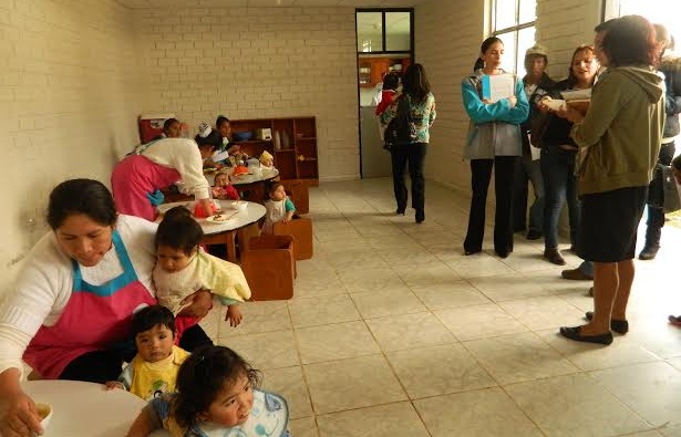 Personal de municipio morino asistió a pasantía de “Cuna Más” en Recuay