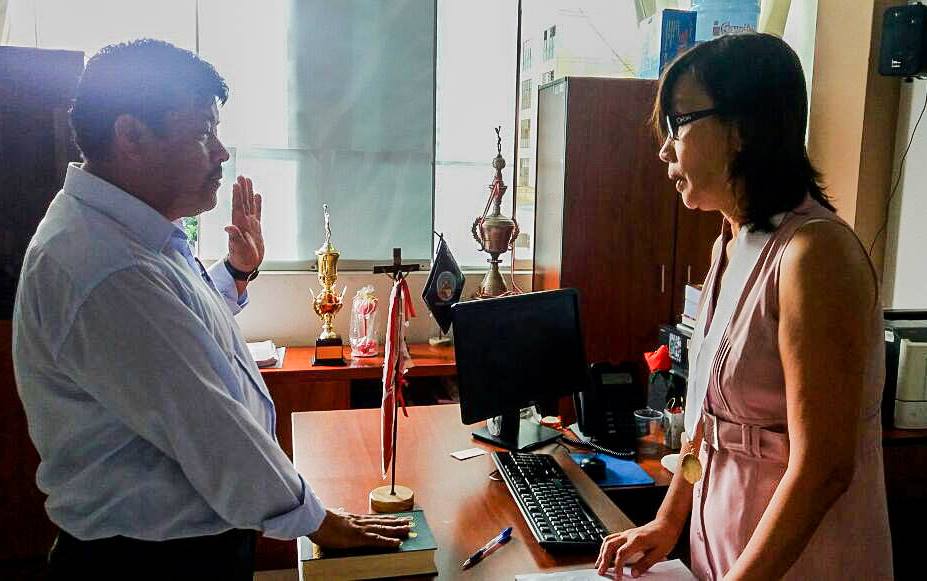 Juez de paz de Rinconada juró al cargo  