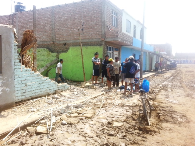Santa: 18 familias damnificadas por inundación en Tambo Real piden apoyo