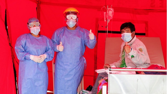 Segundo paciente con derrame cerebral superó el coronavirus en Hospital La Caleta de Chimbote