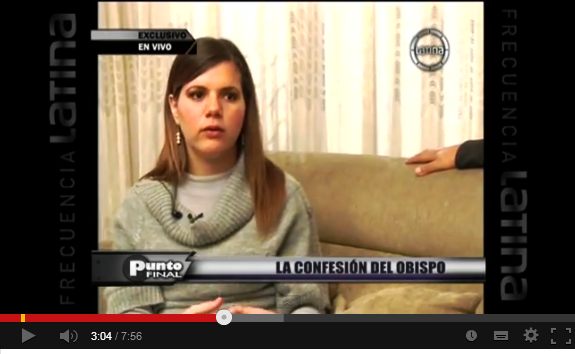 "Quería que todo siga normal, él como sacerdote y yo la mamá soltera": Caso Obispo Abanto