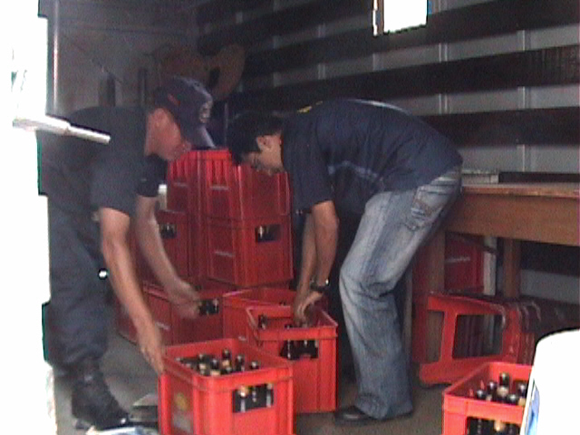 Chimbote: Delincuentes atropellan a policía cuando escapaban de cevichería