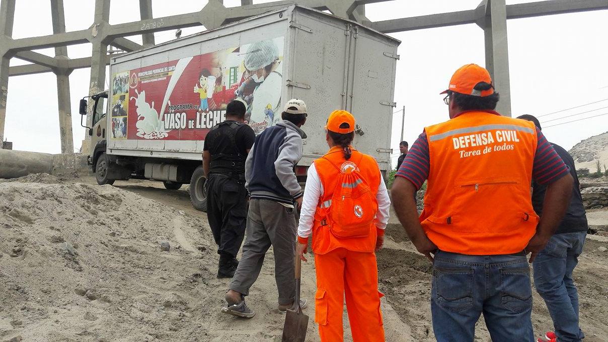 Chimbote: con ampliación de emergencia se podrá identificar otras zonas afectadas por lluvias y huaicos
