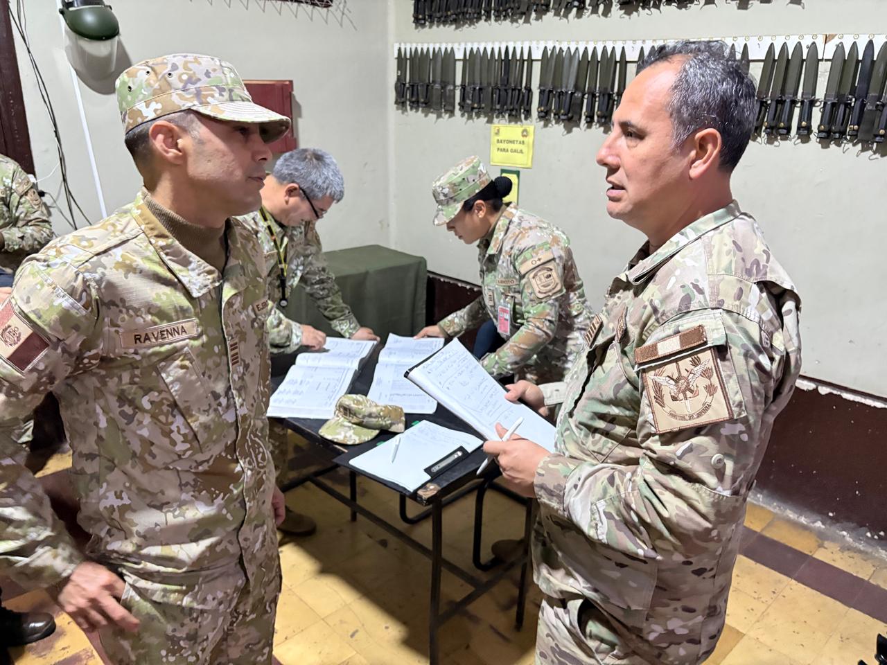 Mindef constata seguridad y óptima gestión en almacenes de armas y municiones del Ejército