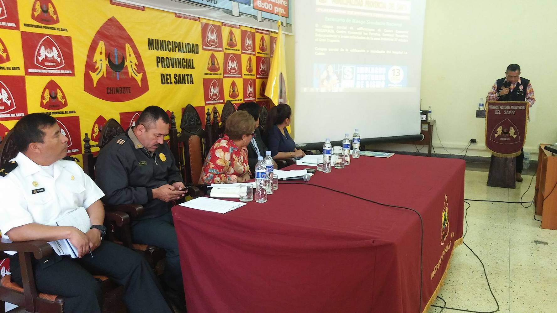 Chimbote: conforman comisiones de Defensa Civil para afrontar algún desastre natural