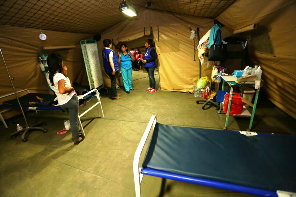 Defensoría del Pueblo pide celeridad en implementación de Hospital de campaña de Huarmey