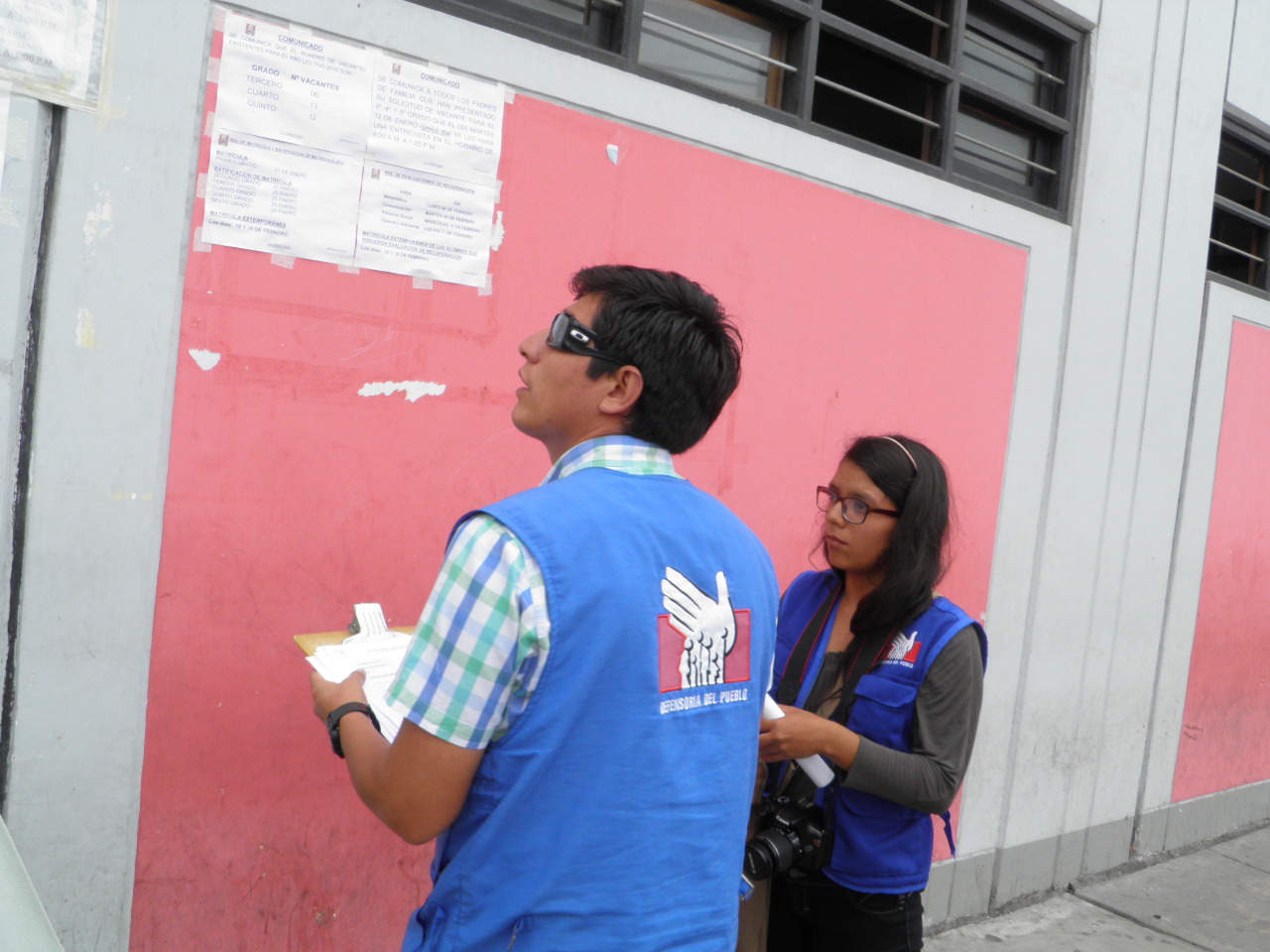 Chimbote: 32 instituciones educativas fueron inspeccionadas por Defensoría del Pueblo