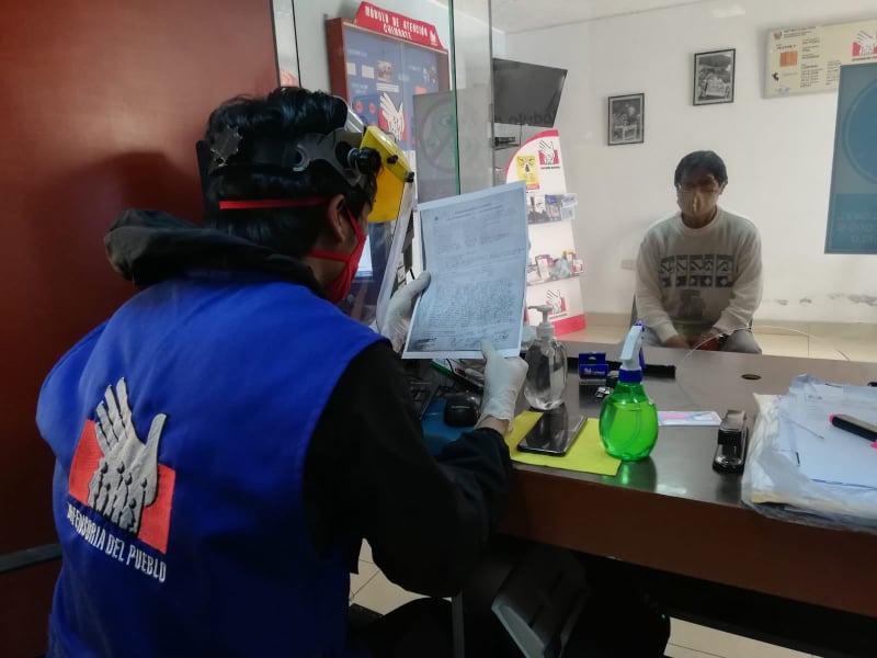 Defensoría de Chimbote atendió 1,258 solicitudes durante la emergencia sanitaria