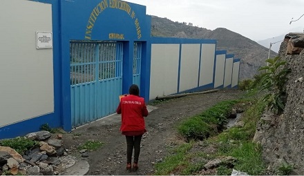 Alertan de deficiencias en implementación de medidas de bioseguridad en colegios públicos de Áncash  