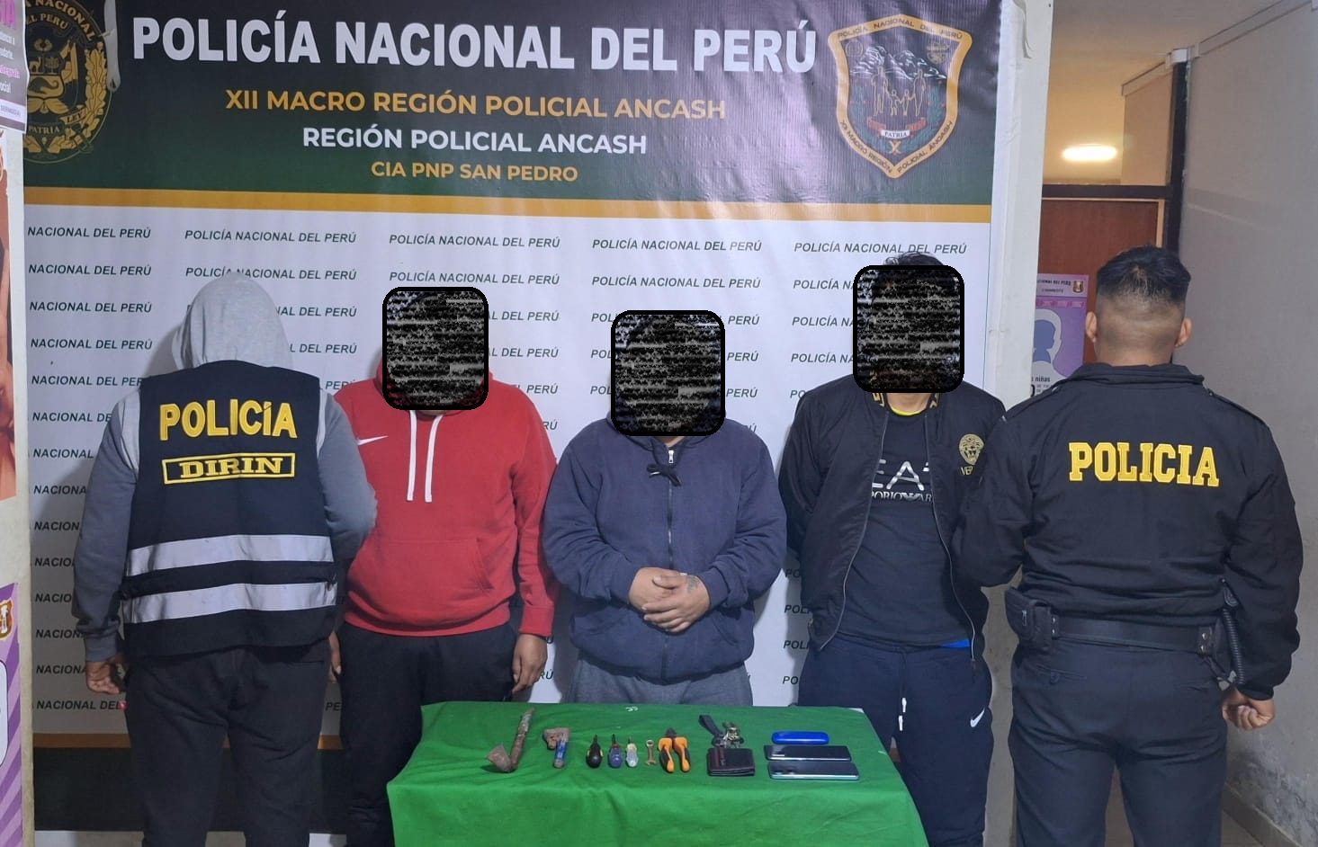 Desarticulan banda criminal “Los Lunfardos de Chimbote”