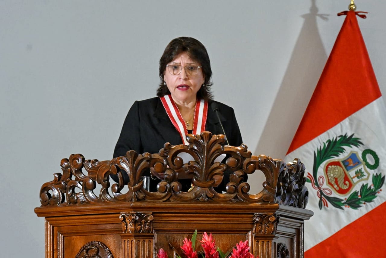 Fiscal de la Nación Delia Espinoza denuncia intento de golpe a la democracia institucional 