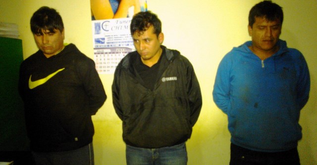 Cayeron tres delincuentes que asaltaron bus en “Coscomba”