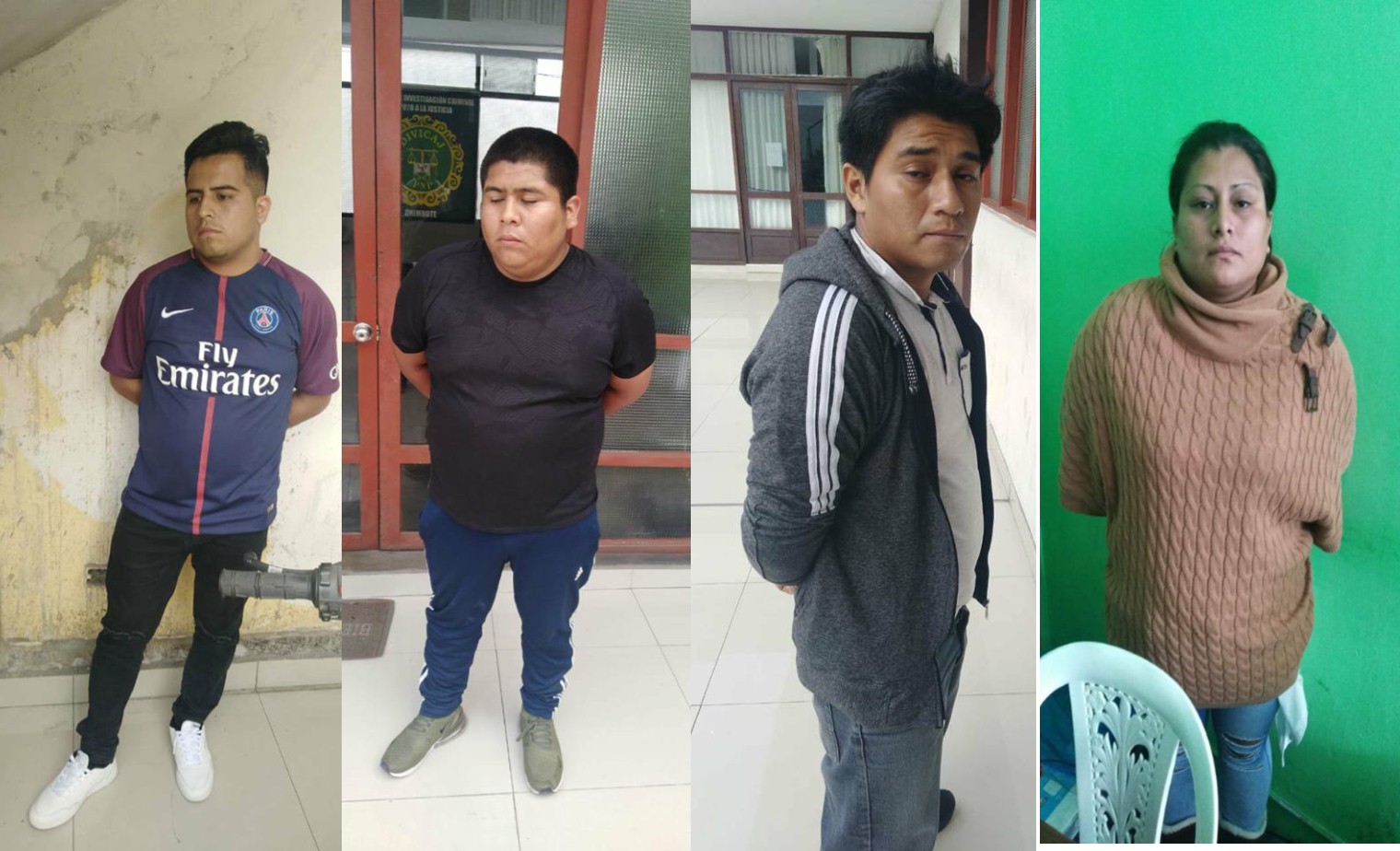 Chimbote: Detienen a sujetos quienes habrían llegado desde Trujillo para cometer sus fechorías 