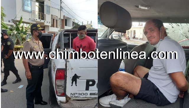 Detienen a delincuentes que habían robado camioneta de empresario en Chimbote
