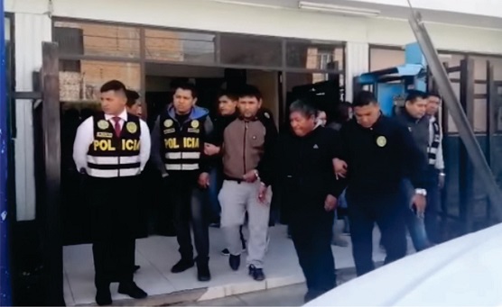 Cayeron 7 integrantes de “Los Injertos Bancarios” por robar 35 mil soles a empresario en Huaraz