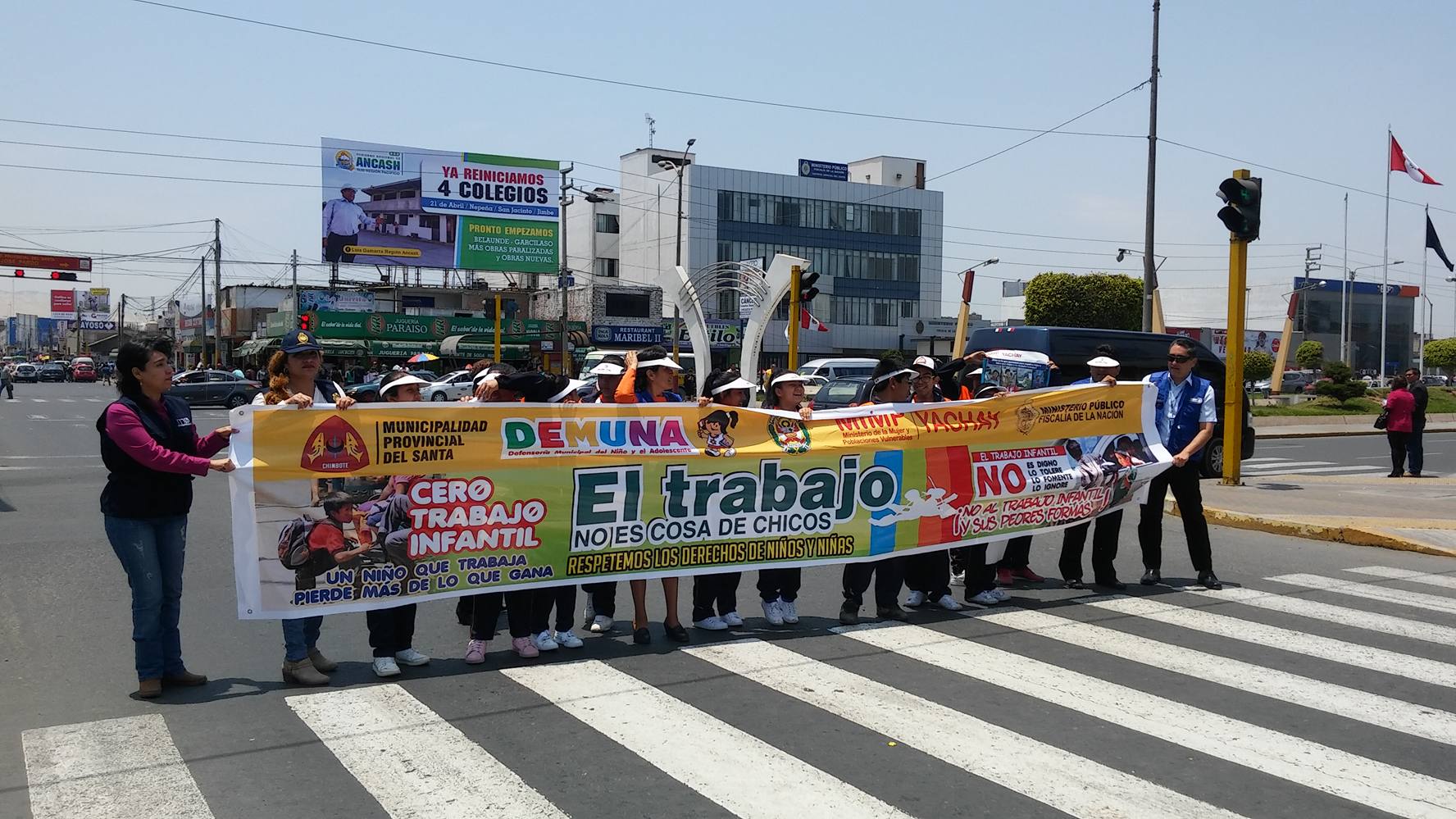 MP identificó a 31 niños dedicados a trabajar en las calles de Chimbote