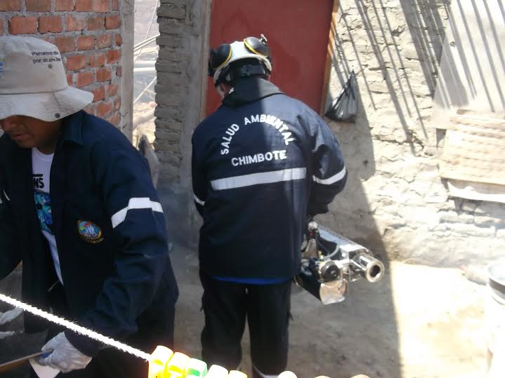 Coishco: Inician trabajos de fumigación para prevenir dengue 