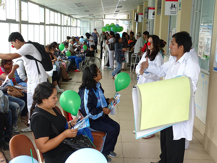 Chimbote: EsSalud realizó campaña contra la influenza, dengue y chikunguya