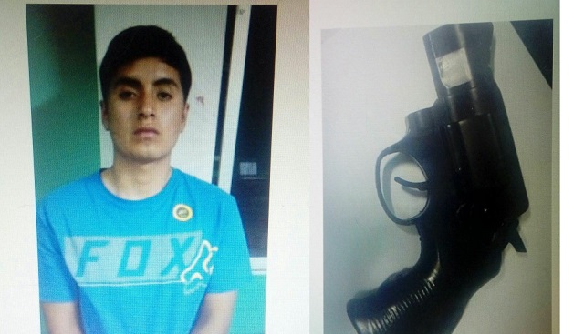 Policía realizó disparos para reducir a violento sujeto que portaba un revólver en Chimbote