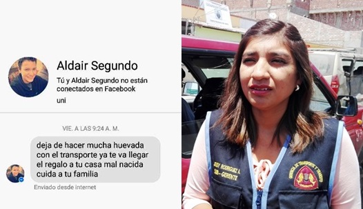 Subgerenta de Transportes denuncia amenazas ante la Policía en Chimbote