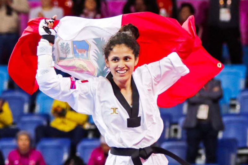 Peruana Angélica Espinoza ganó medalla de oro en parataekwondo en París 2024