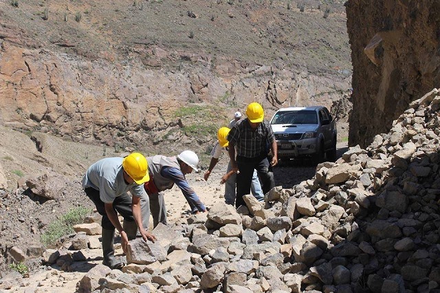 Áncash: Derrumbes por lluvias torrenciales aíslan a 5 localidades de la provincia de Pallasca
