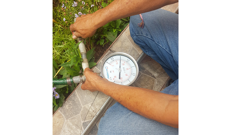 Chimbote: Sunass supervisó restablecimiento del servicio de agua en urbanización Los Pinos