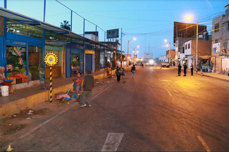 Chimbote: municipalidad dispuso desalojo de comerciantes ambulantes de “El Progreso”