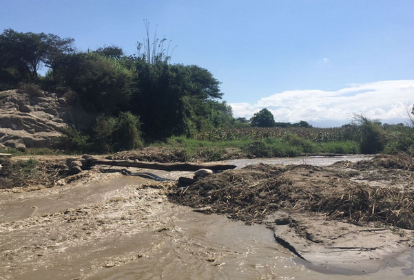 Nuevo Chimbote: desborde de río Lacramarca en Tangay pone en riesgo abastecimiento de agua potable en el distrito