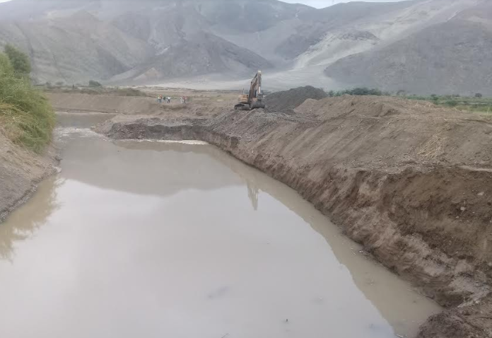 Minagri concluyó labores de limpieza y encauzamiento del río Huarmey
