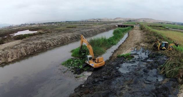Este 27 de noviembre inician trabajos de descolmatación en río Lacramarca de Chimbote