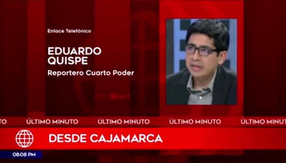 Fiscalía abre investigación por secuestro de periodistas de Cuarto Poder en Cajamarca 