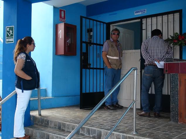 Inspeccionan instalaciones de desembarcadero pesquero artesanal de Chimbote