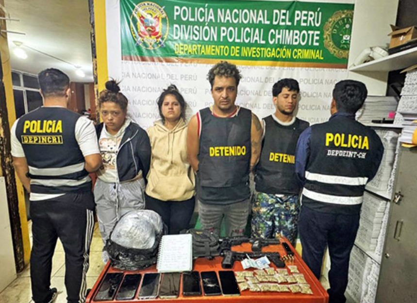 Chimbote: dictan nueve meses de prisión preventiva para presuntos integrantes de los “Gallegos del Tren de Aragua”
