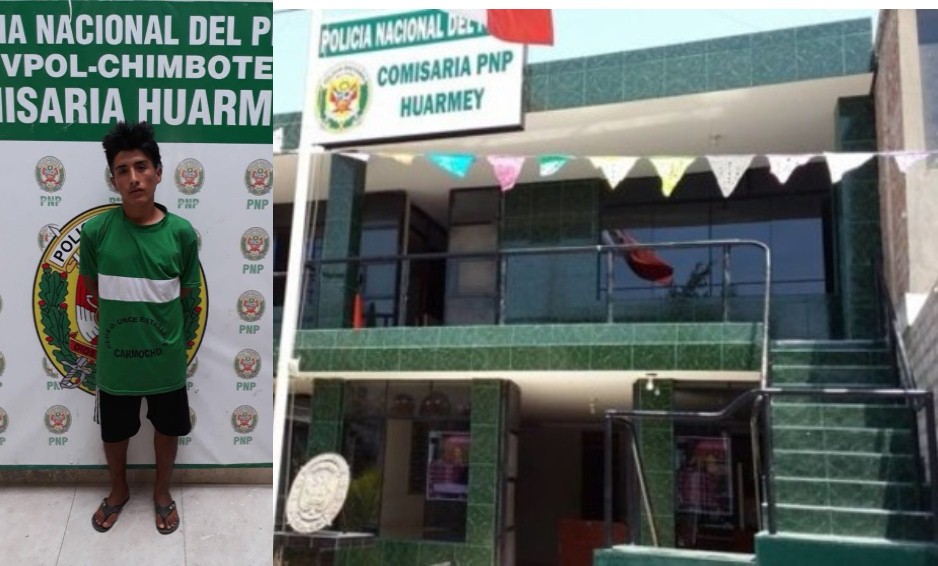 Detienen a presunto autor de robo de útiles escolares en colegio de Huarmey