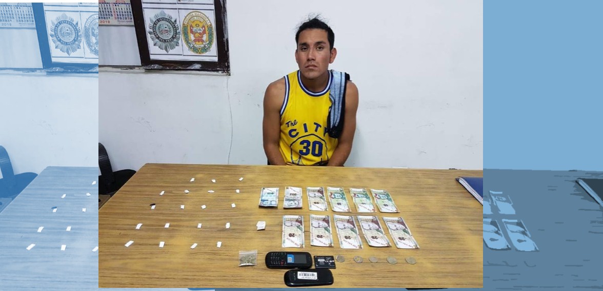 Nuevo Chimbote: Intervienen a sujeto que portaba réplica de billetes y droga 