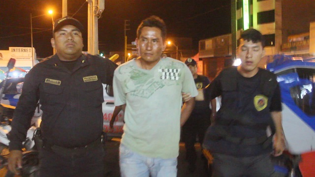 Chimbote: Detienen a chofer que trasladaba a banda de abigeos y recuperan animales robados