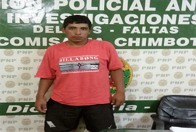 Atrapan a sujeto que roba celulares a mujeres en los alrededores del Mercado Modelo de Chimbote