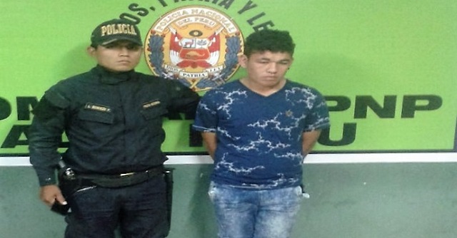 Capturan a delincuente que pistola en mano golpeó y robó su vehículo a taxista en Chimbote