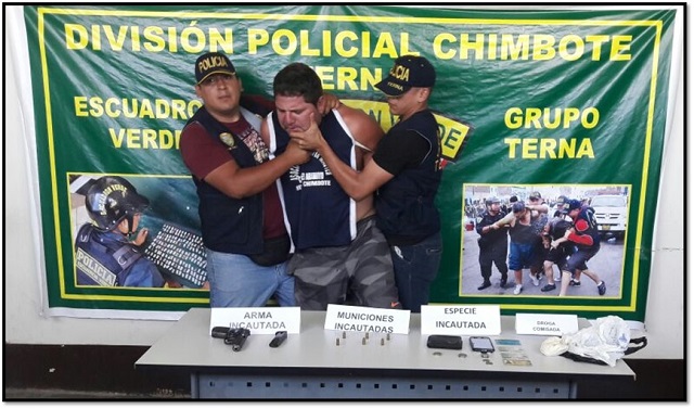 Intervienen a sujeto que lidera banda dedicada al robo de colectivos en Chimbote