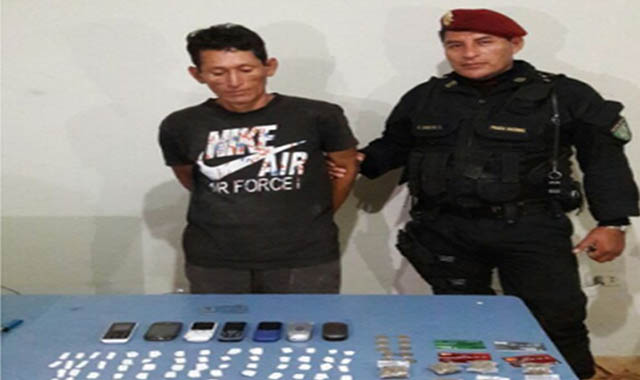 Policía atrapa a escurridizo microcomercializador de drogas de Coishco 
